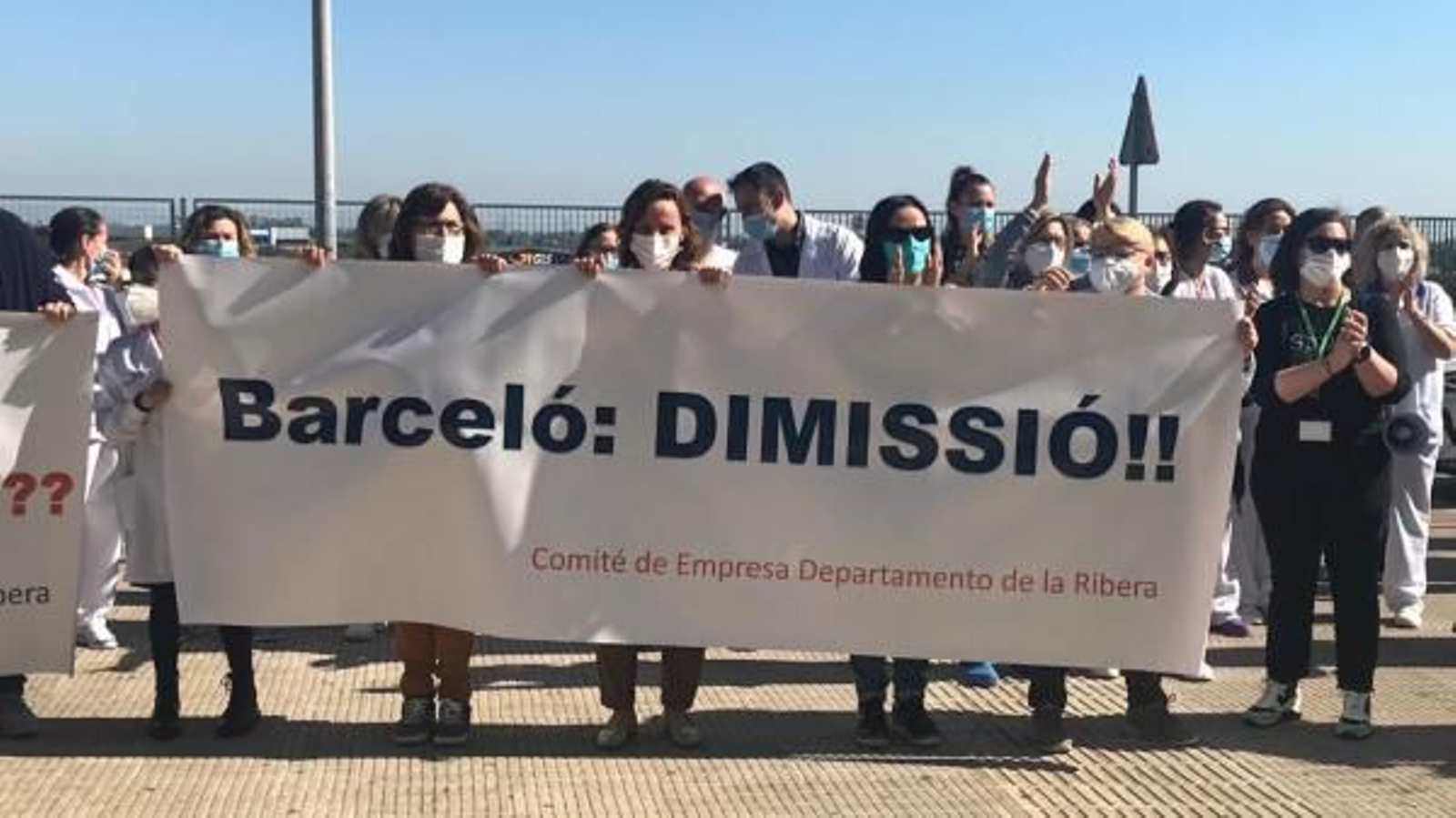 Personal laboral de l'àrea de salut d'Alzira demana la dimissió de la consellera de Sanitat Universal, Ana Barceló