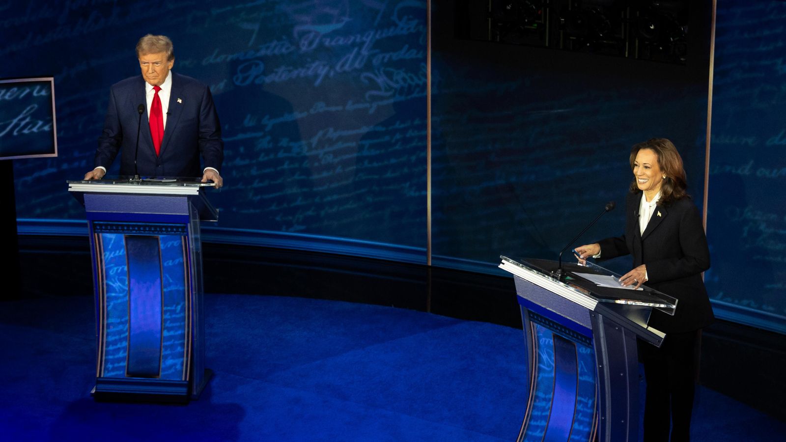 Trump i Harris, este dimarts Trump i Harris, este dimarts