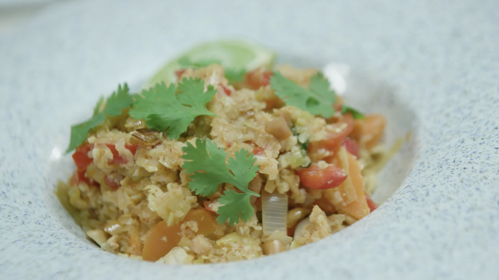 Cuscús de floricol i kimchi