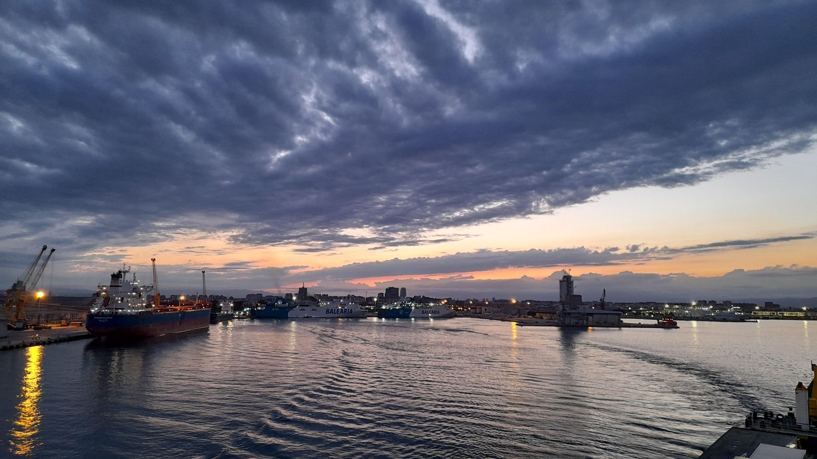 Port de València, ahir