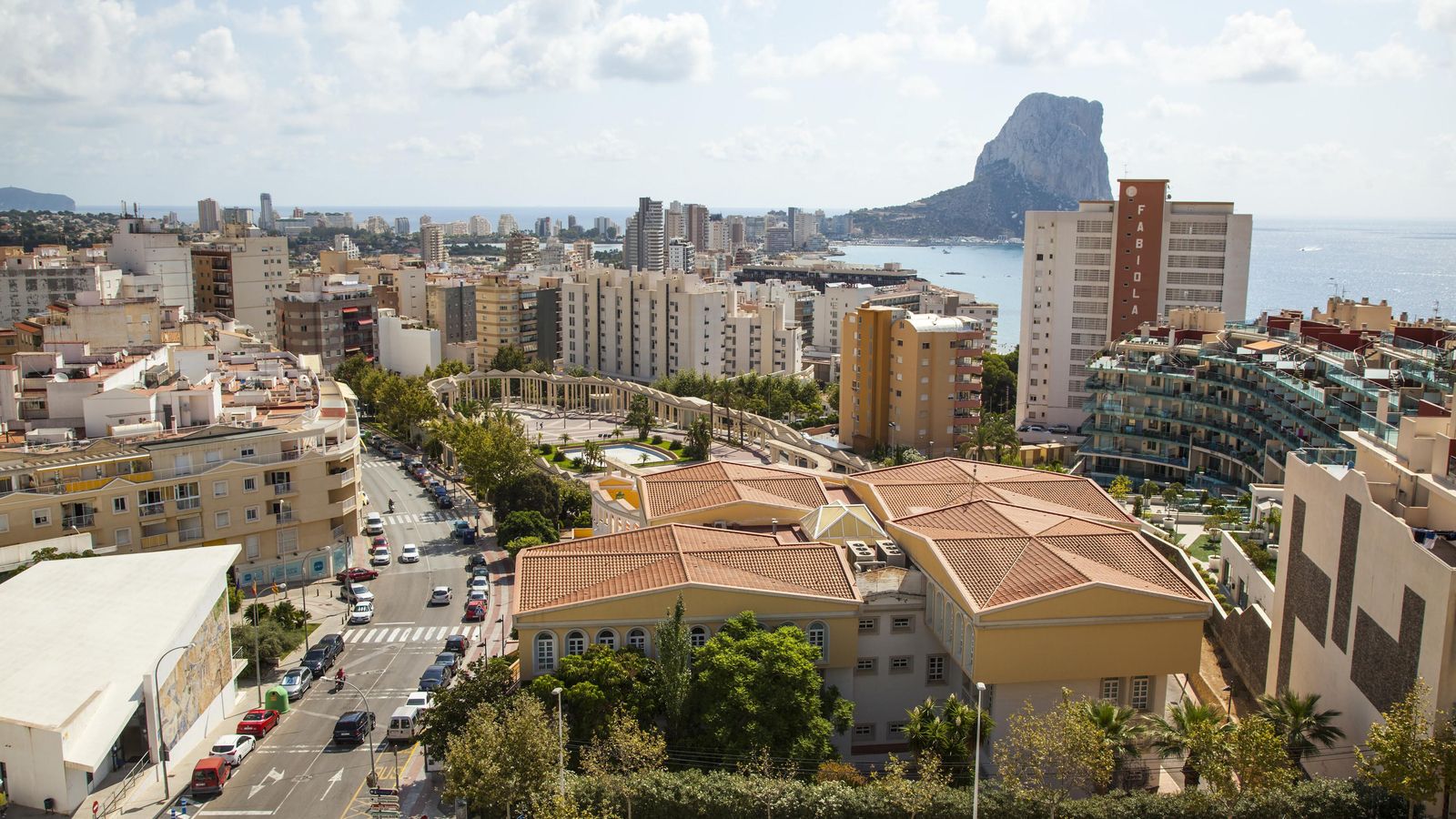 Vista general de Calp