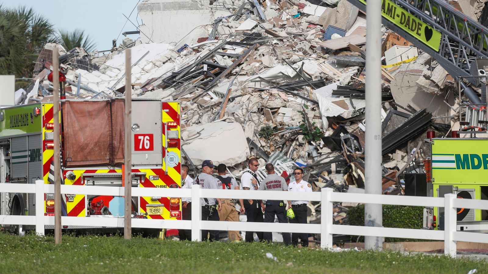 Enderrocs de de la torre de l'apartament Champlain Towers South a Miami Beach