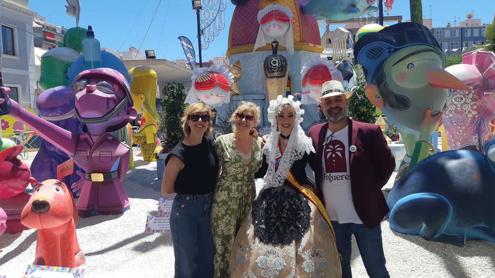Una foguera del taller de José Gallego i Toni Pérez
