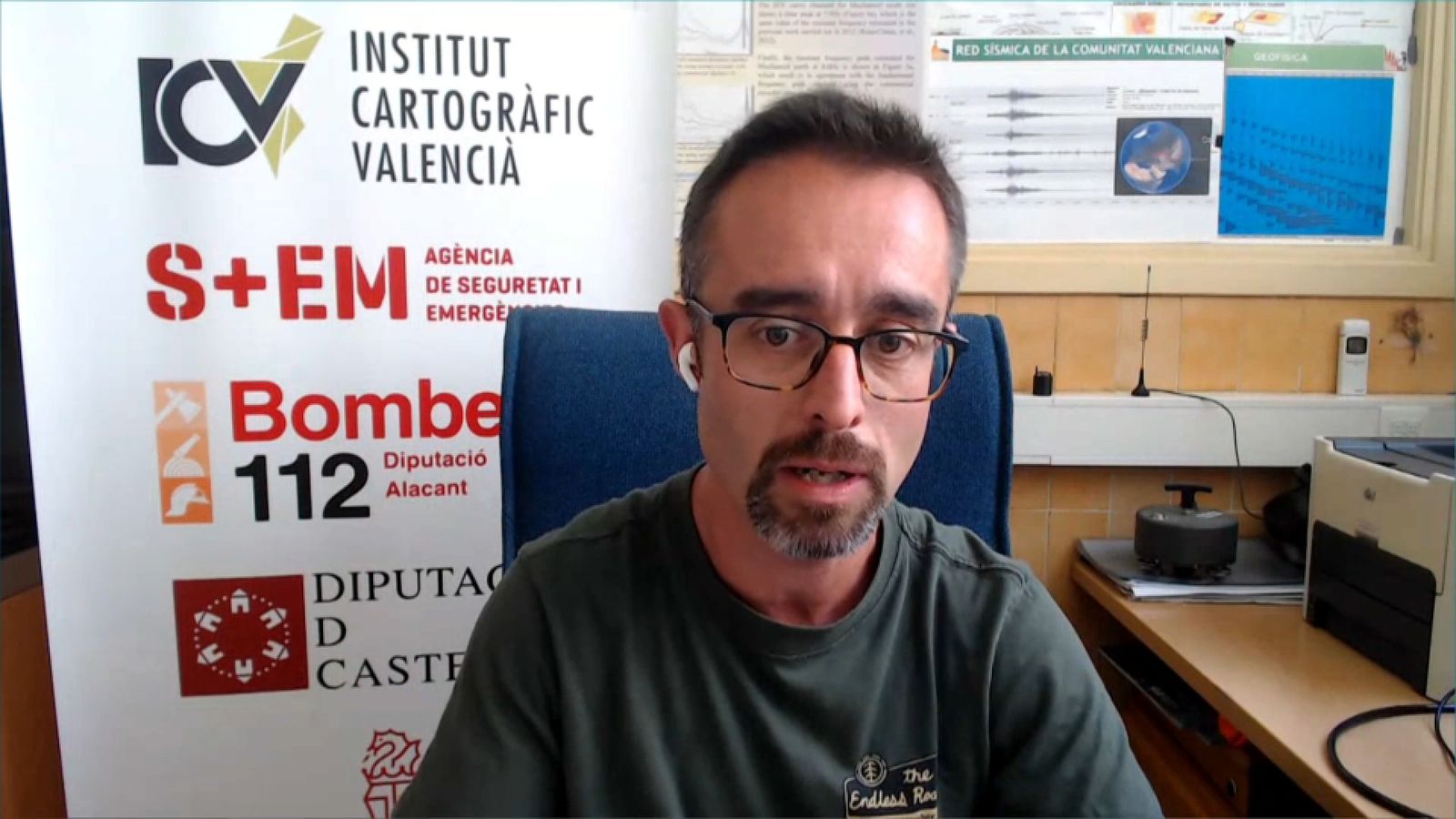 La xarxa sísmica de la Comunitat Valenciana també registra els terratrémols veneçolans nou minuts després de produir-se