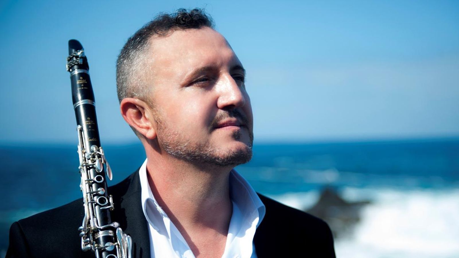 El músic Javier Llopis, intèrpret de requint, que va impulsar la composició del concert que s'estrena aquest diumenge