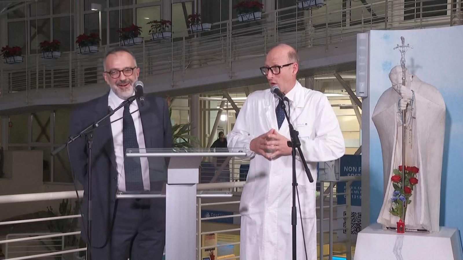 Els metges del papa han explicat el seu estat de salut