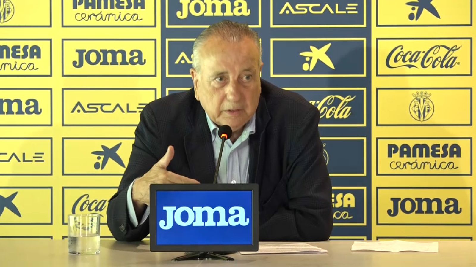El president del Villarreal, Fernando Roig