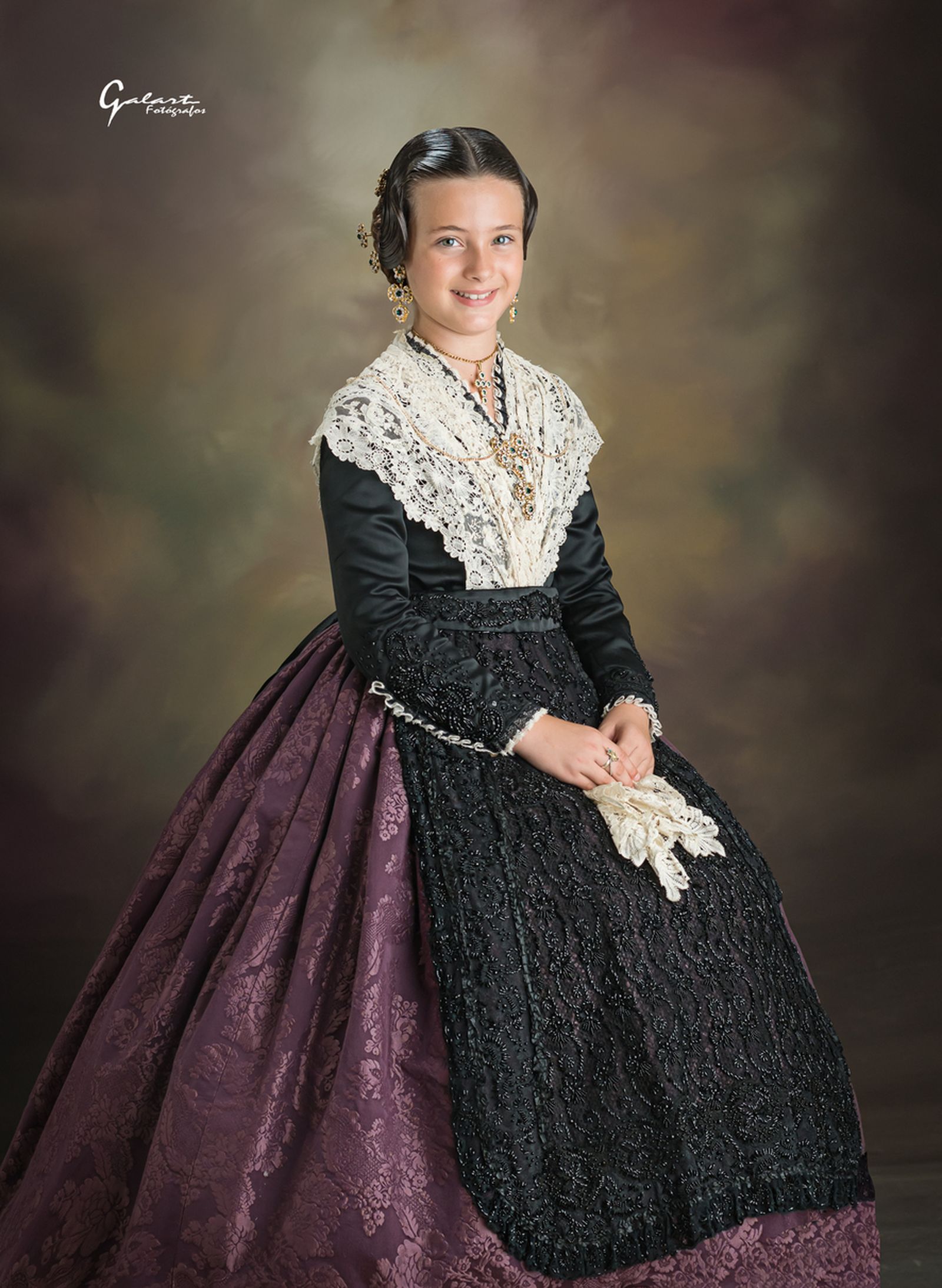 Nayra Luque Beltrán, reina infantil de les festes de la Magdalena de Castelló 2027