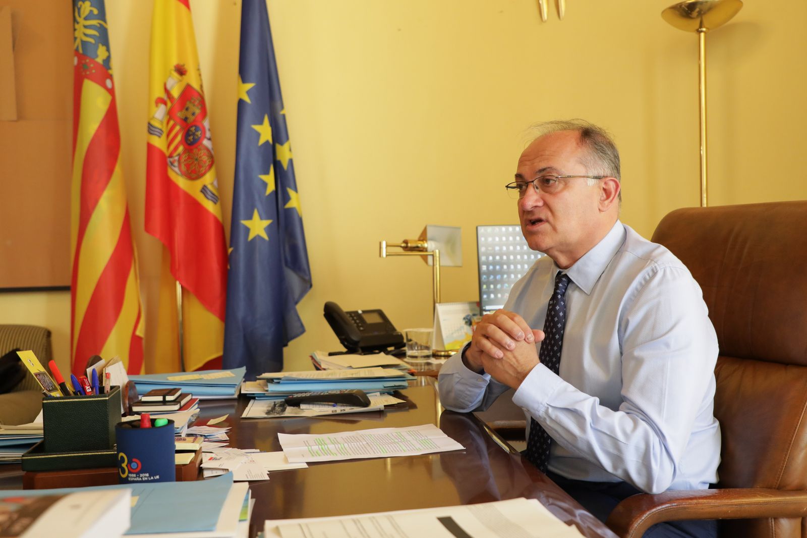 El secretari autonòmic de Relacions per a la Unió Europea i Relacions Externes, Joan Calabuig