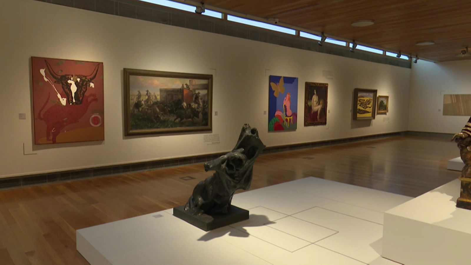 El Museu de Belles Arts de Castelló exposa un diàleg entre els seus fons i obres del Museu d\'Art Contemporani de Vilafamés