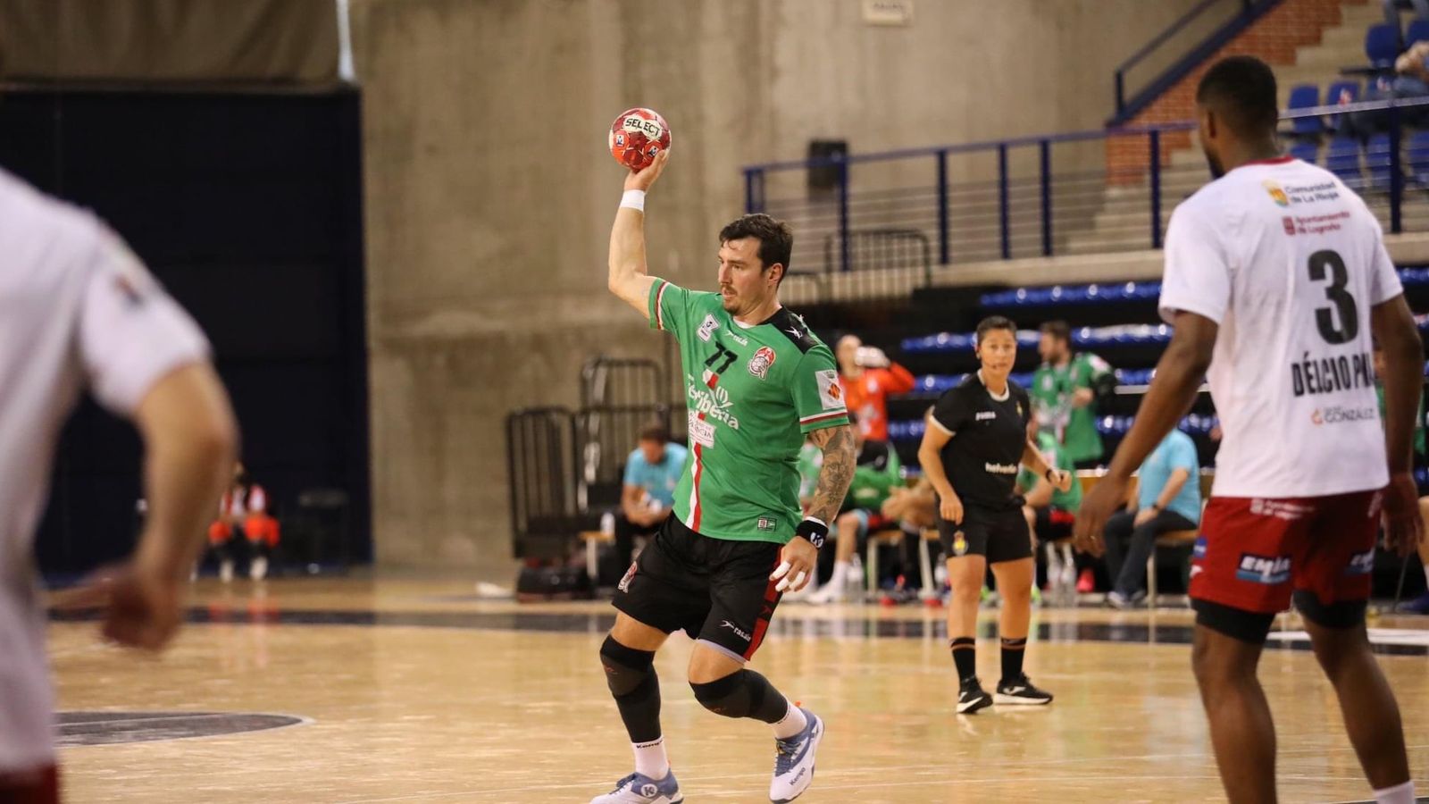 Pozzer, en una acció del partit