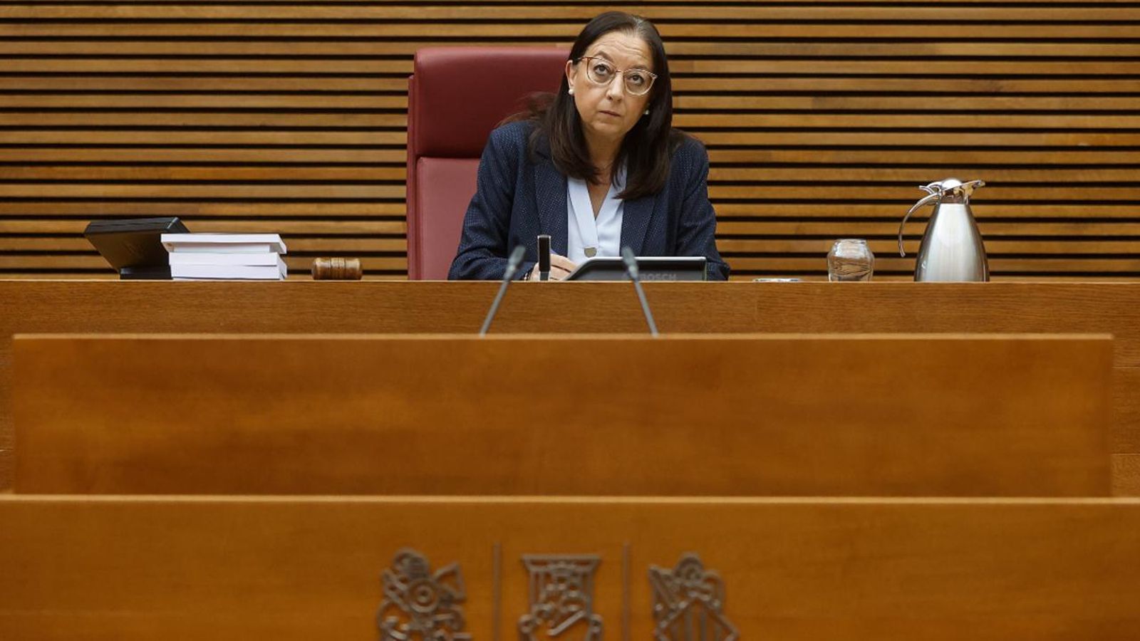 Moment de la votació a les Corts