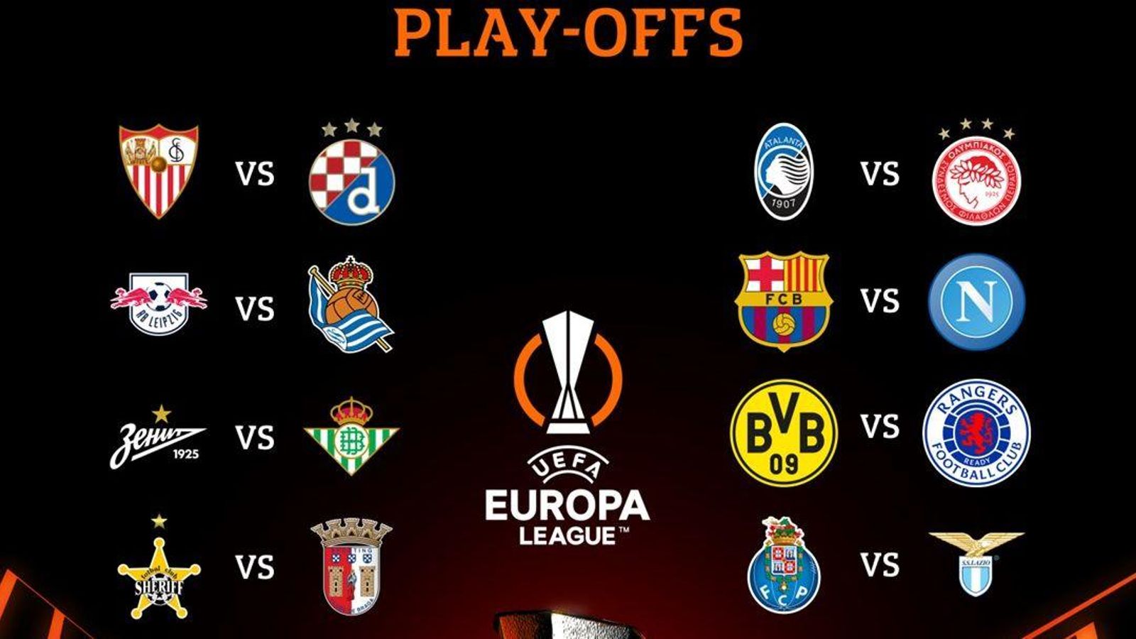 Barça - Nàpols, emparellament estrela dels setzens d'Europa League