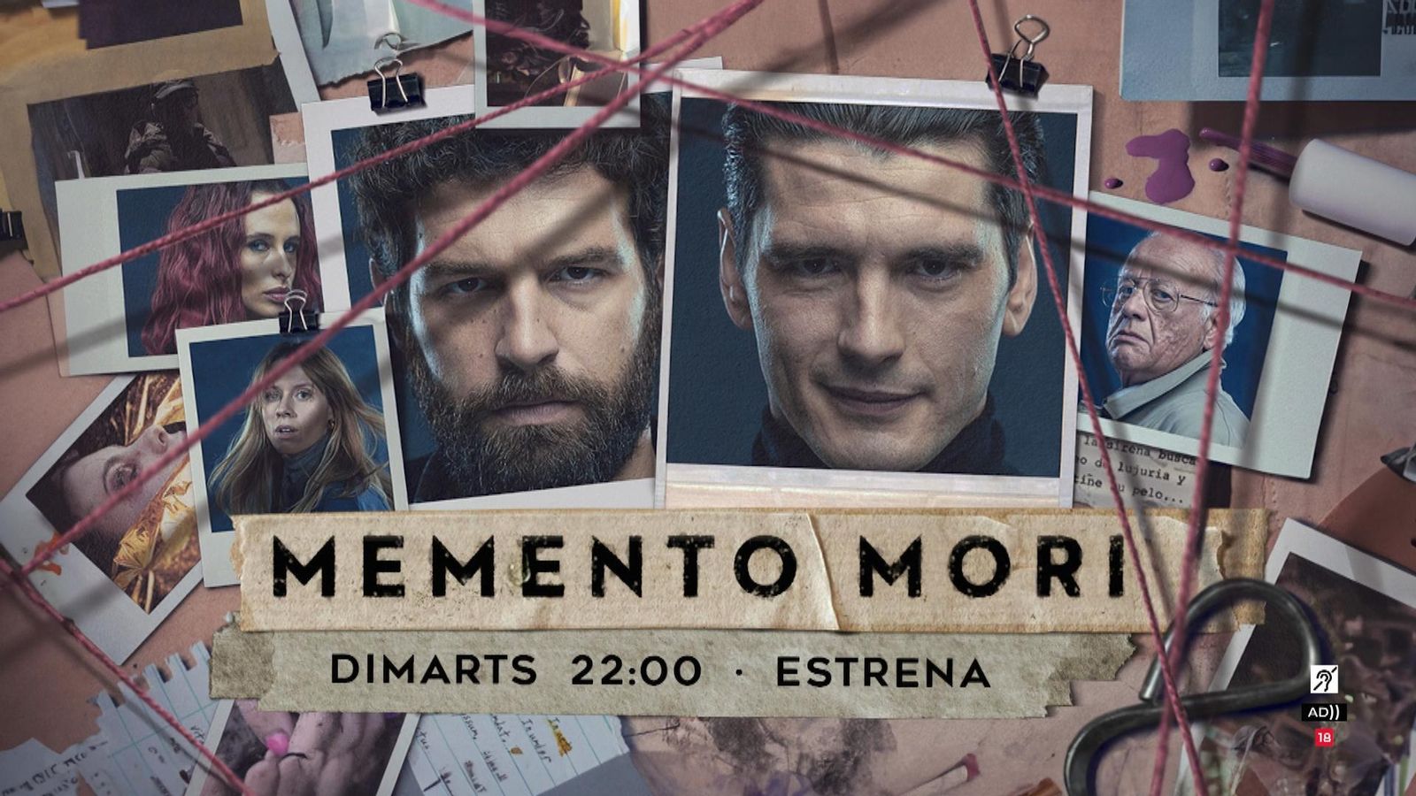 La sèrie 'Memento Mori s'estrena este dimarts 14 de maig en À Punt