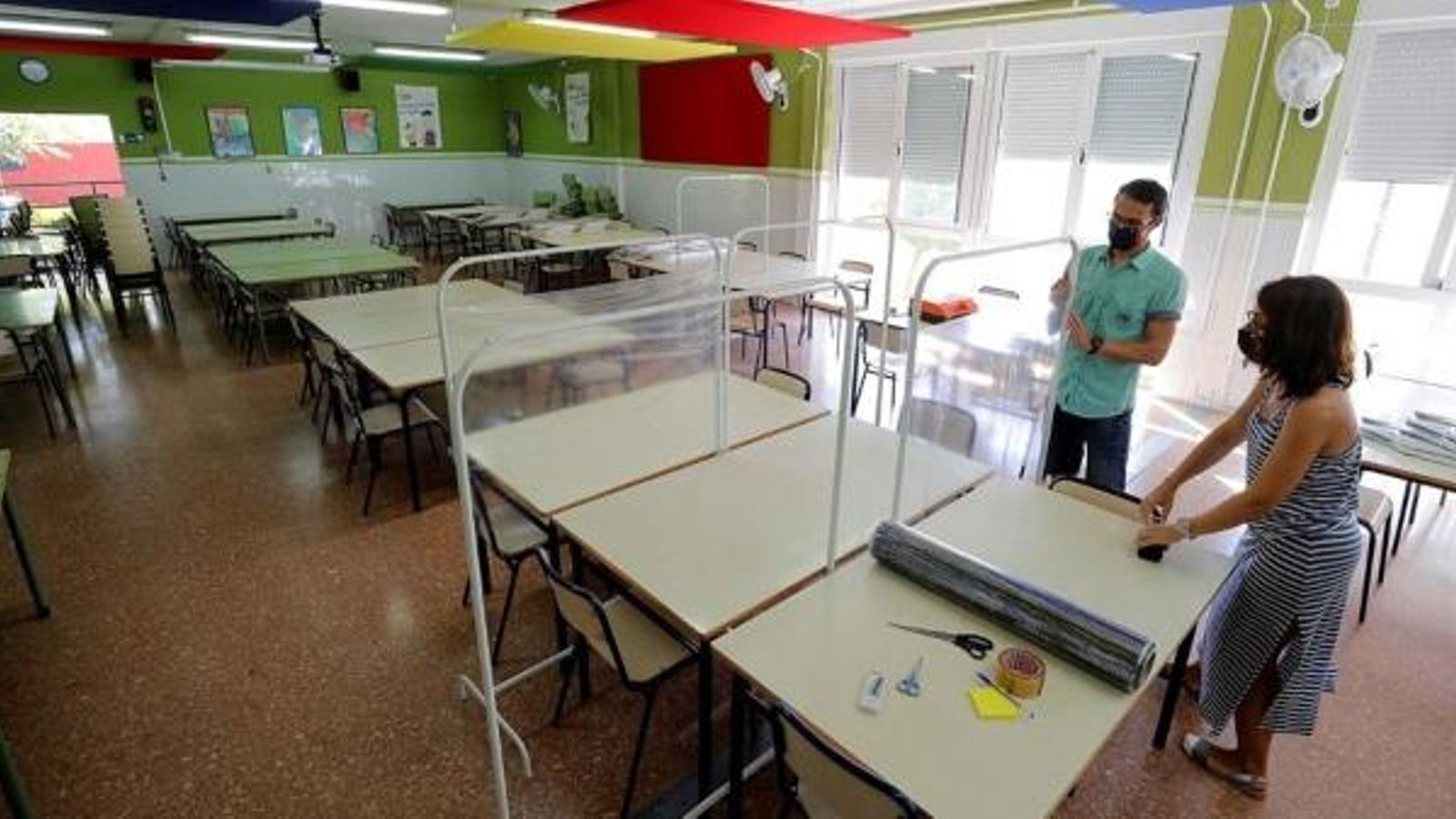 El CEPI Jaume I de Catarroja es prepara per a l'inici de curs