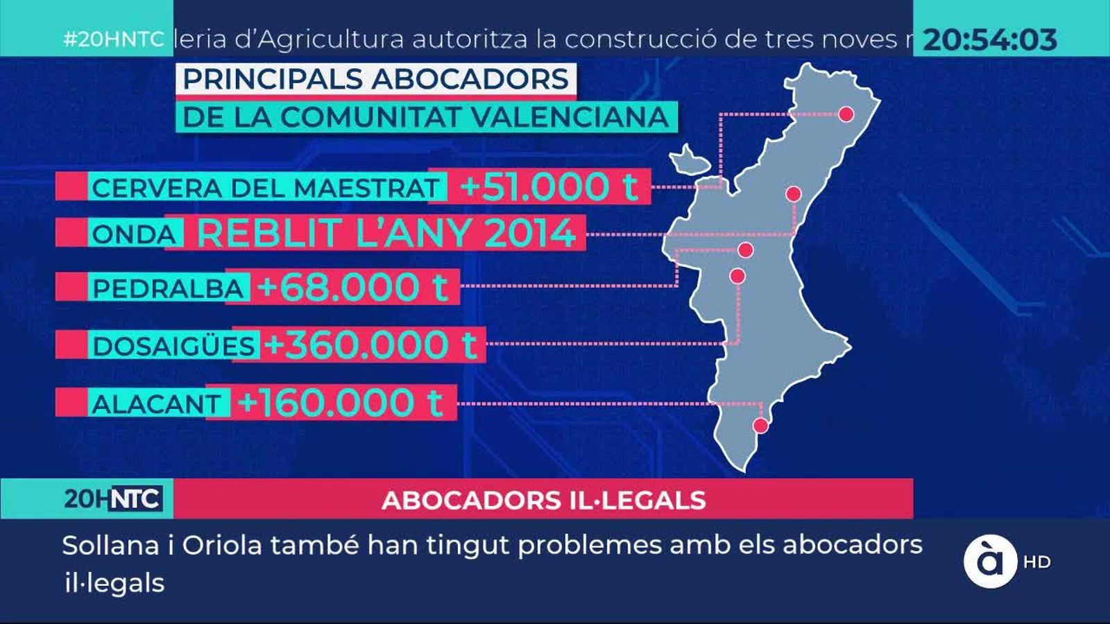 VÍDEO | La vida al costat de 73.000 metres cúbics de fem