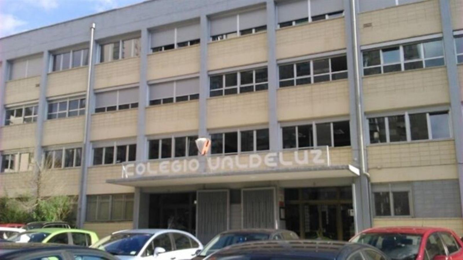 Façana del col·legi Valdeluz