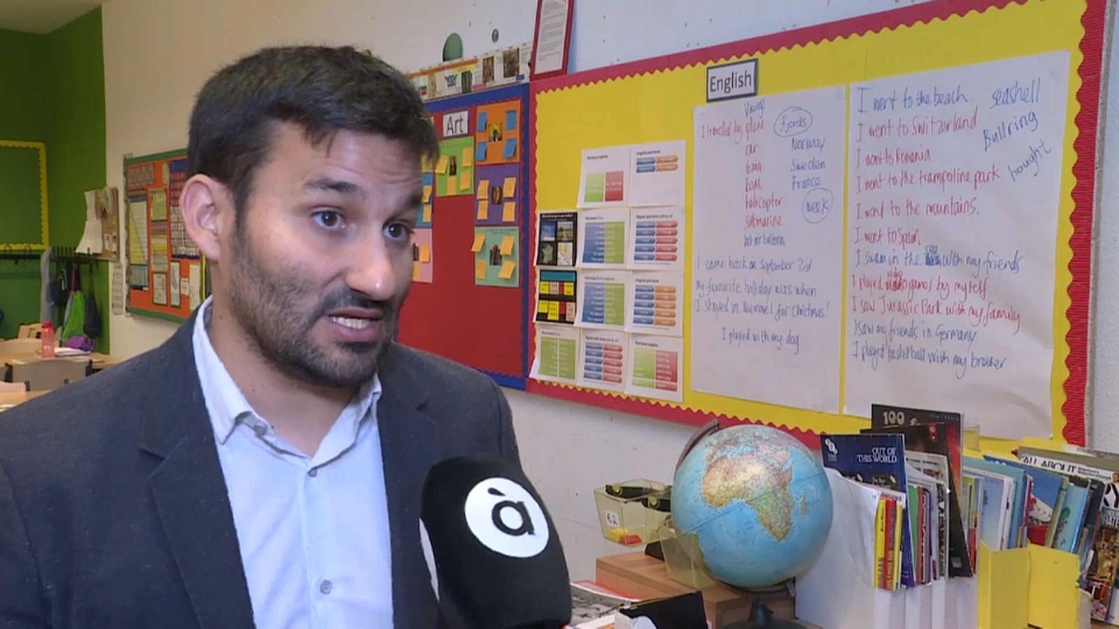 El conseller Vicent Marzà, aquest dimecres a Brussel·les