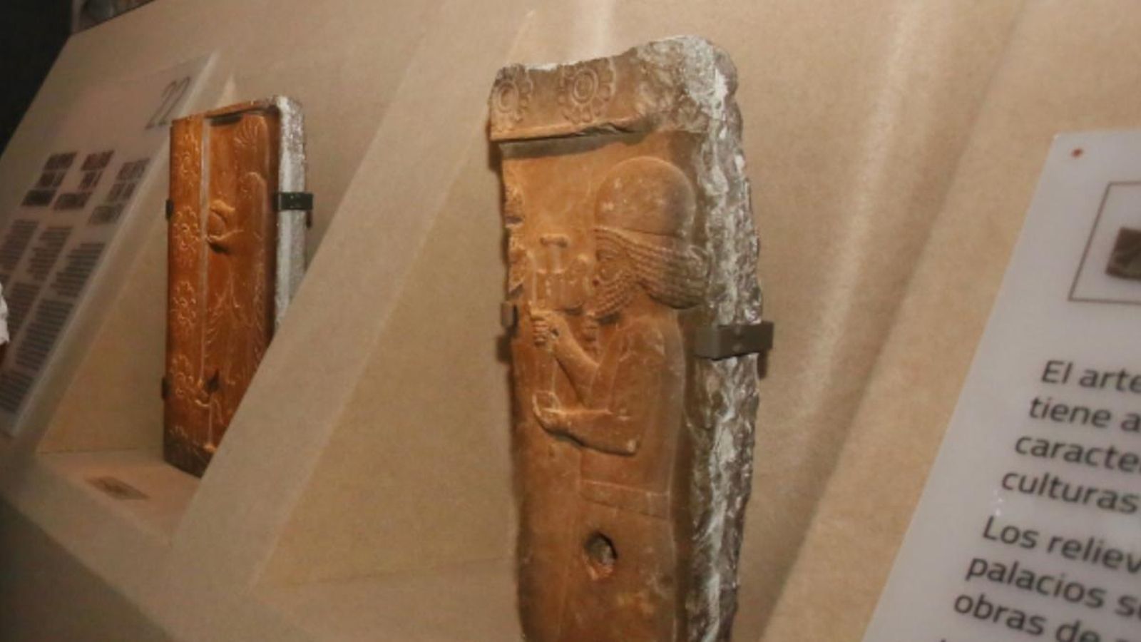 Alguns dels fons de l'exposició arqueològica de l'Iran que s'ha mostrat a Alacant. Alguns dels fons de l'exposició arqueològica de l'Iran que s'ha mostrat a Alacant.