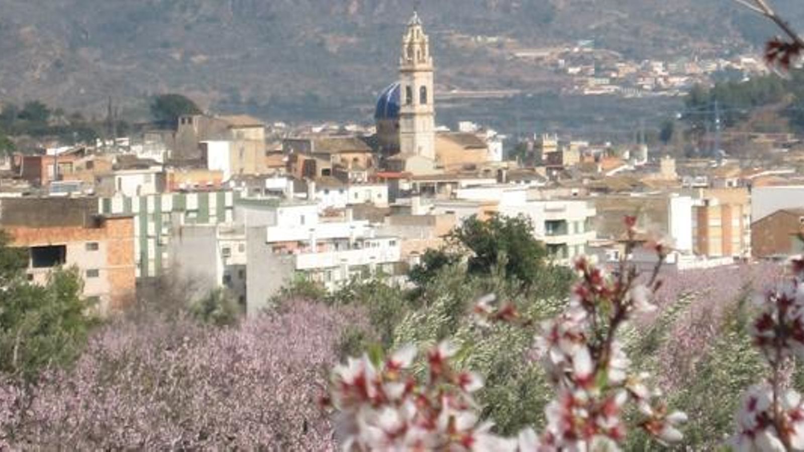 Vista de la població d'Altura