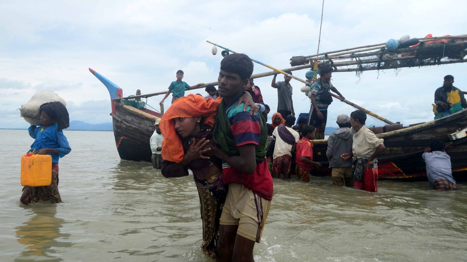 Refugiats rohingya en una imatge d'arxiu
