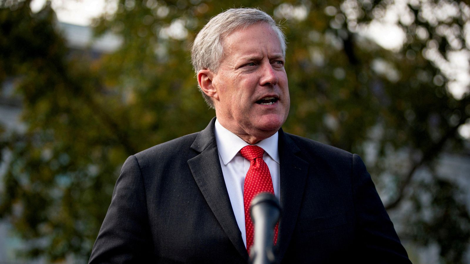 L'excap de gabinet de Donald Trump, Mark Meadows, en una imatge d'arxiu L'excap de gabinet de Donald Trump, Mark Meadows, en una imatge d'arxiu