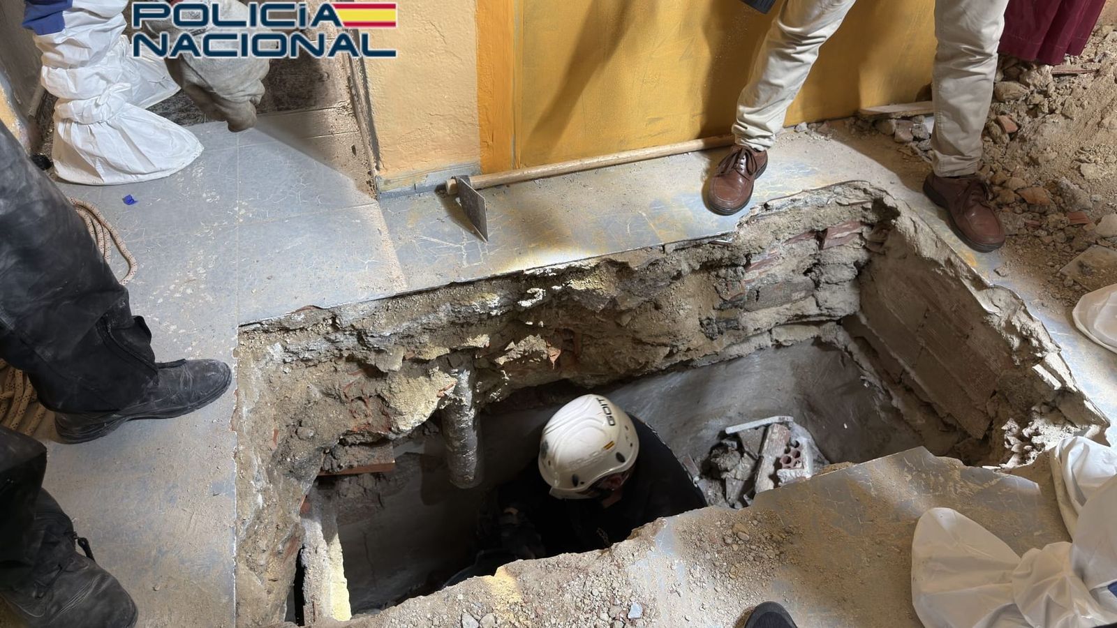 Aljub on els agents han trobat el cos del desaparegut