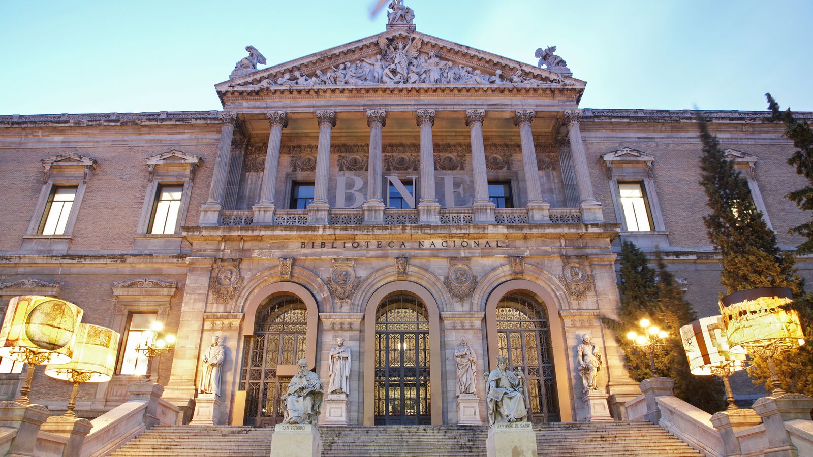 Imatge d'arxiu de la Biblioteca Nacional d'Espanya