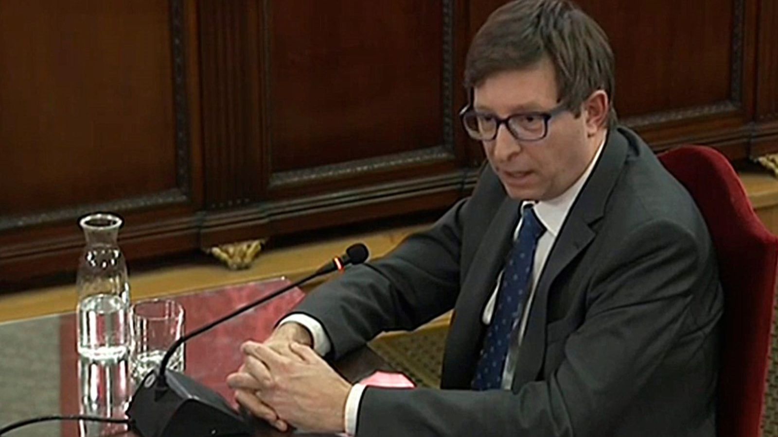 Carles Mundó declara en el juí pel 'procés'. Tribunal Constitucional
