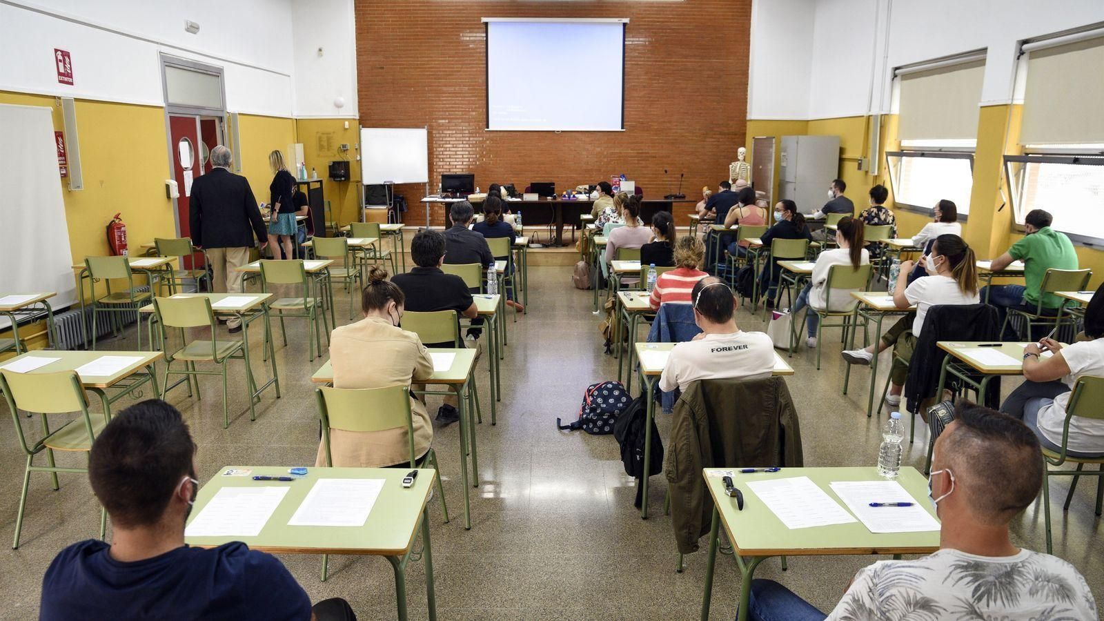 Fotografia de les oposicions de docents a la Comunitat Valenciana