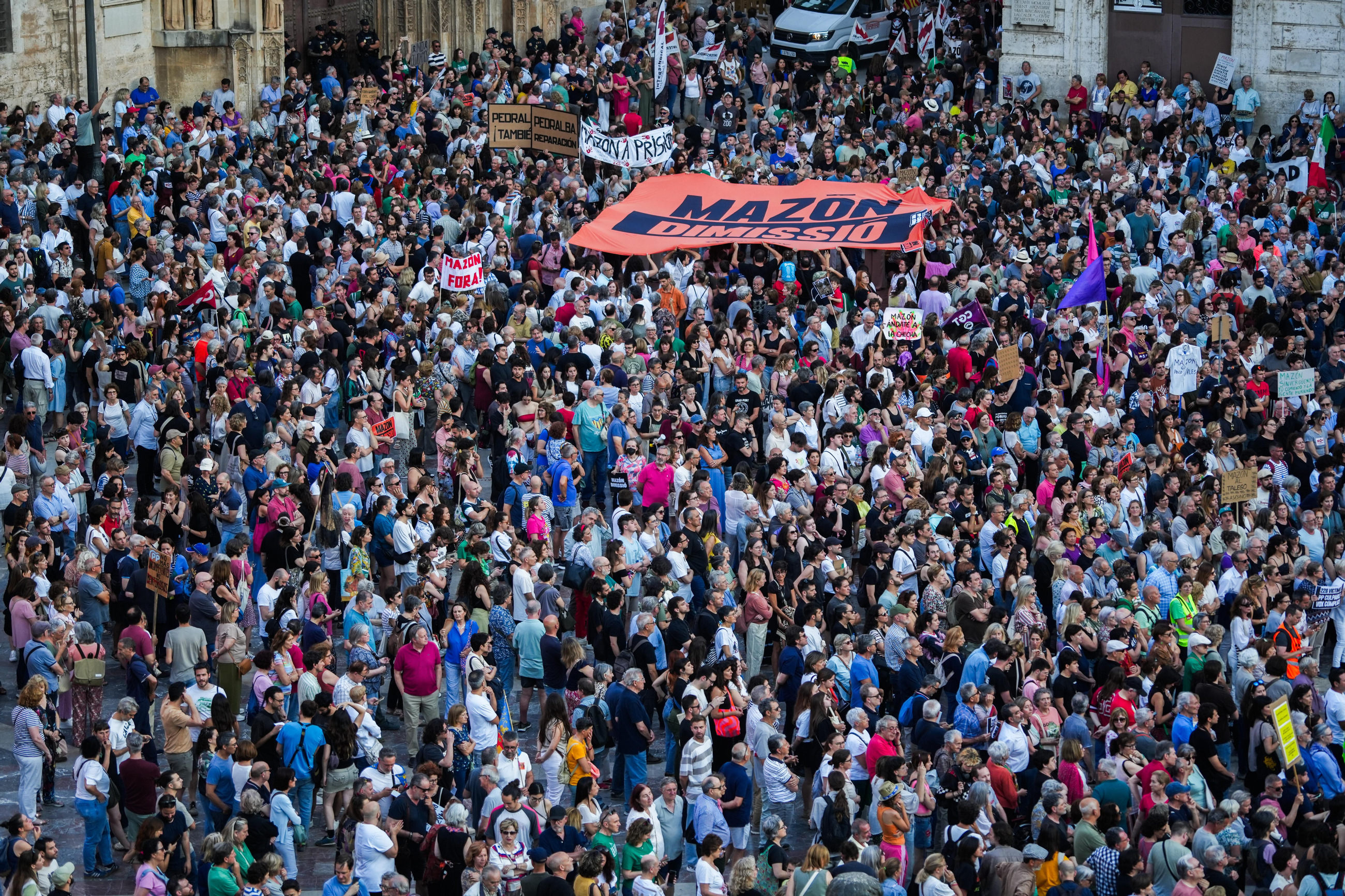 Manifestació del passat 29 de maig contra de la gestió de Mazón de la dana Manifestació del passat 29 de maig en contra de la gestió de Mazón de la dana