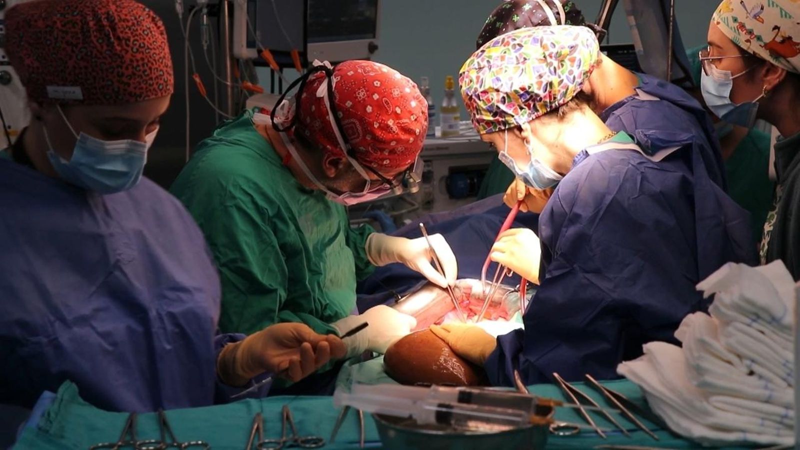 Imatge d'arxiu d'una sala de cirurgia de l'Hospital La Fe de València