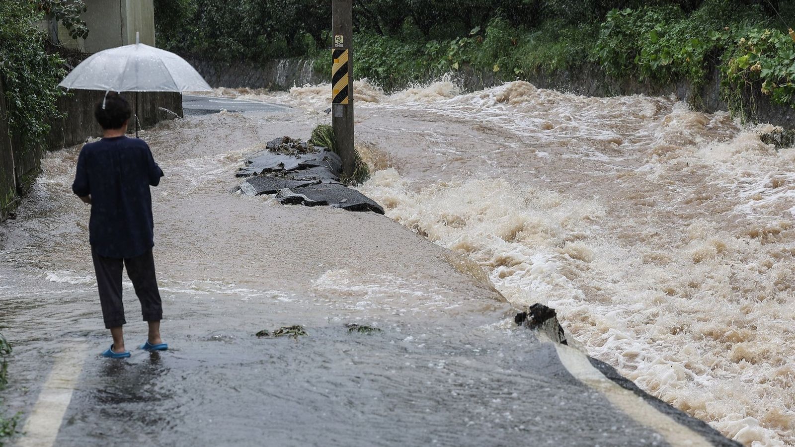 Tifó Khanun a Corea del Sud