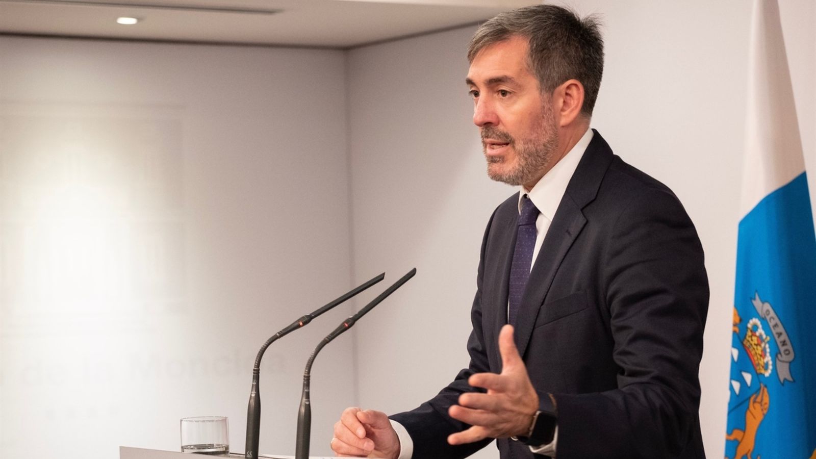 President del govern de Canàries, Fernando Clavijo. Europa Press