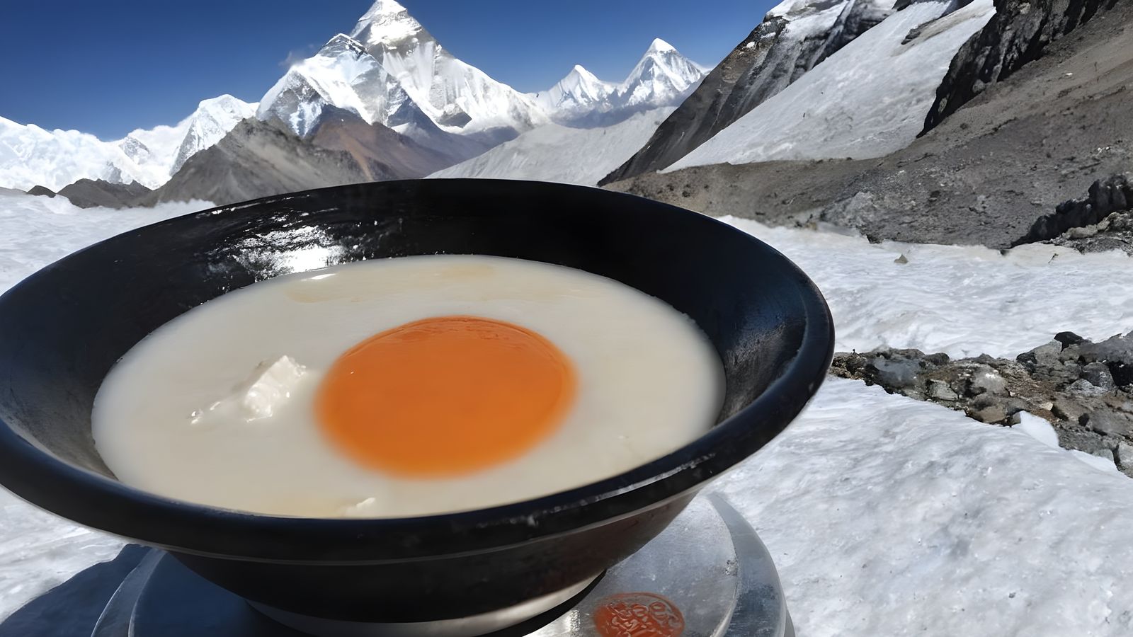 Podem cuinar un ou dur en l’Everest?