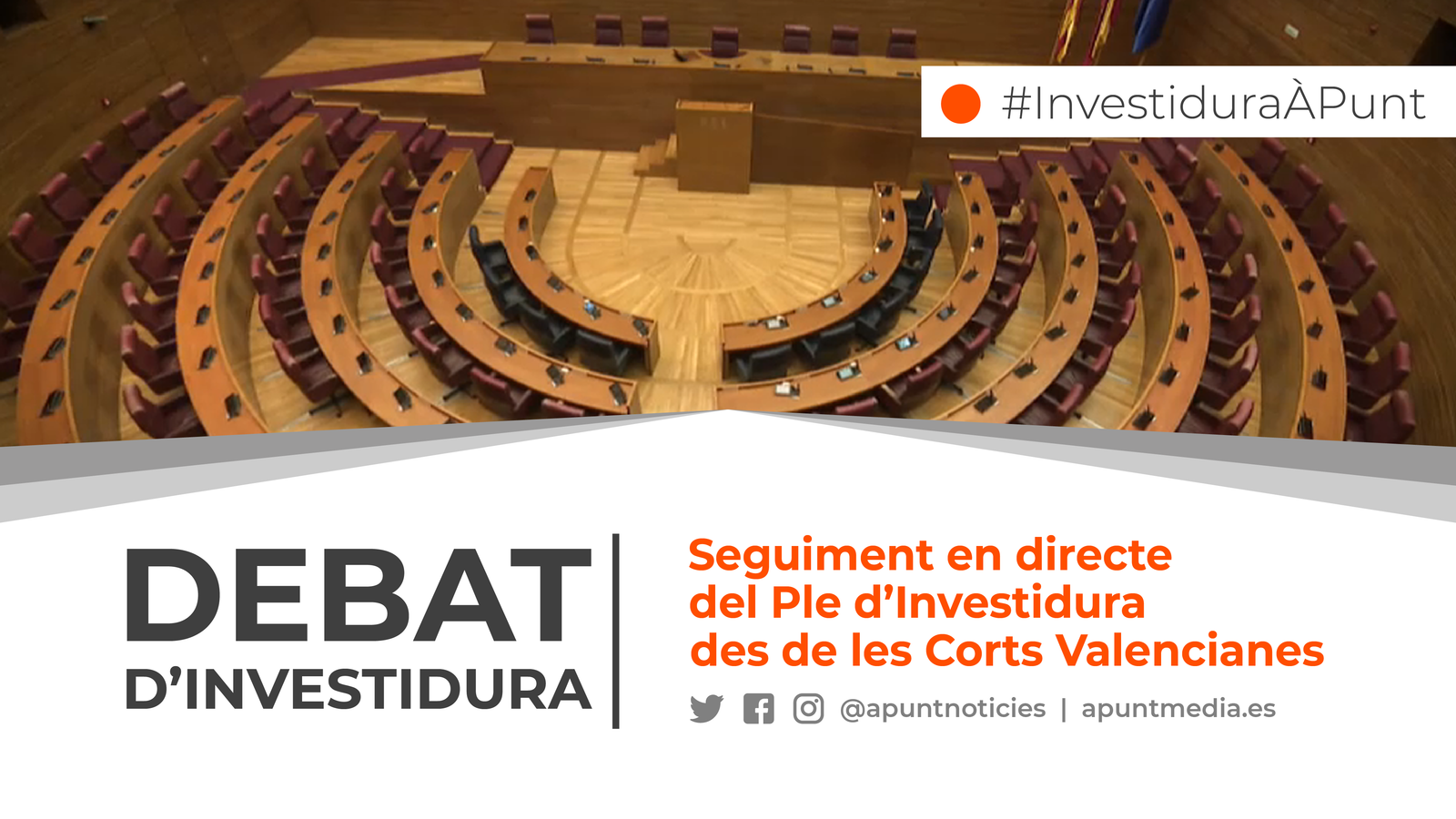 Resum, minut a minut, del debat d\'investidura del president de la Generalitat