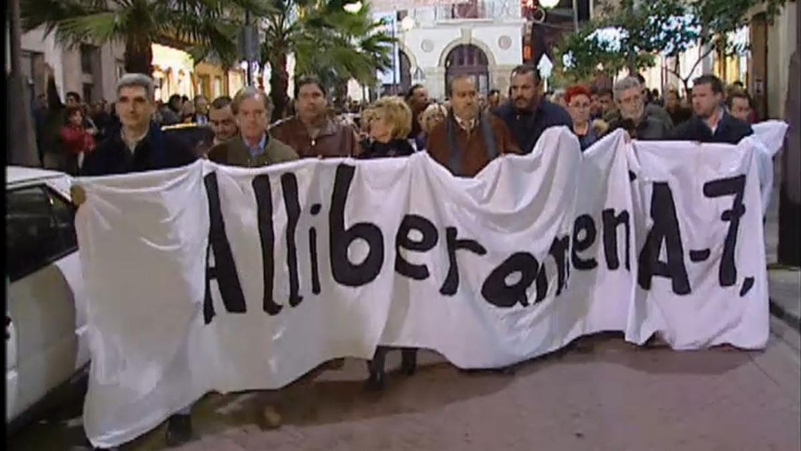 Divisió d\'opinions sobre l’alliberament de l’AP-7