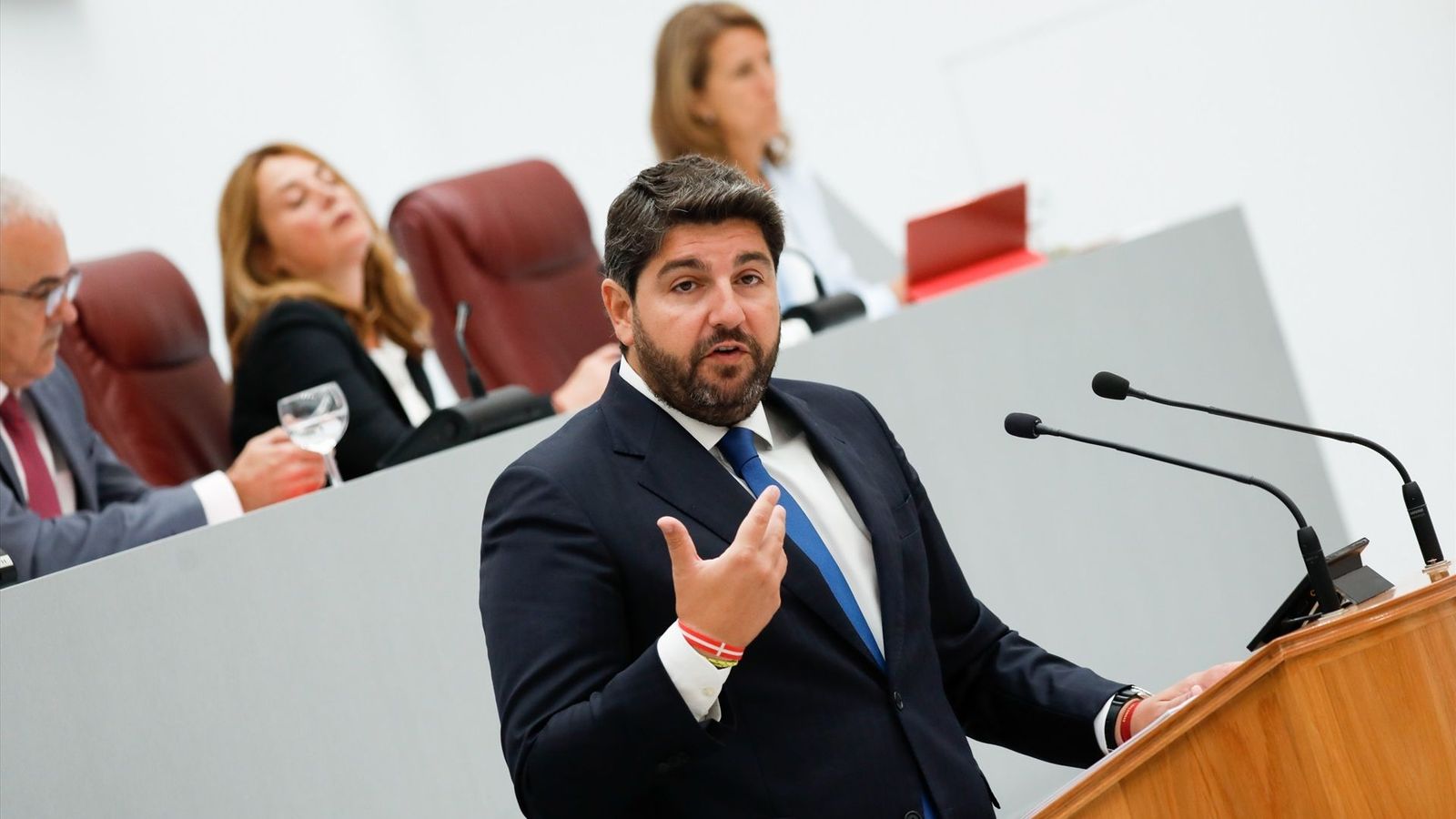 El candidat popular, Fernando López Miras