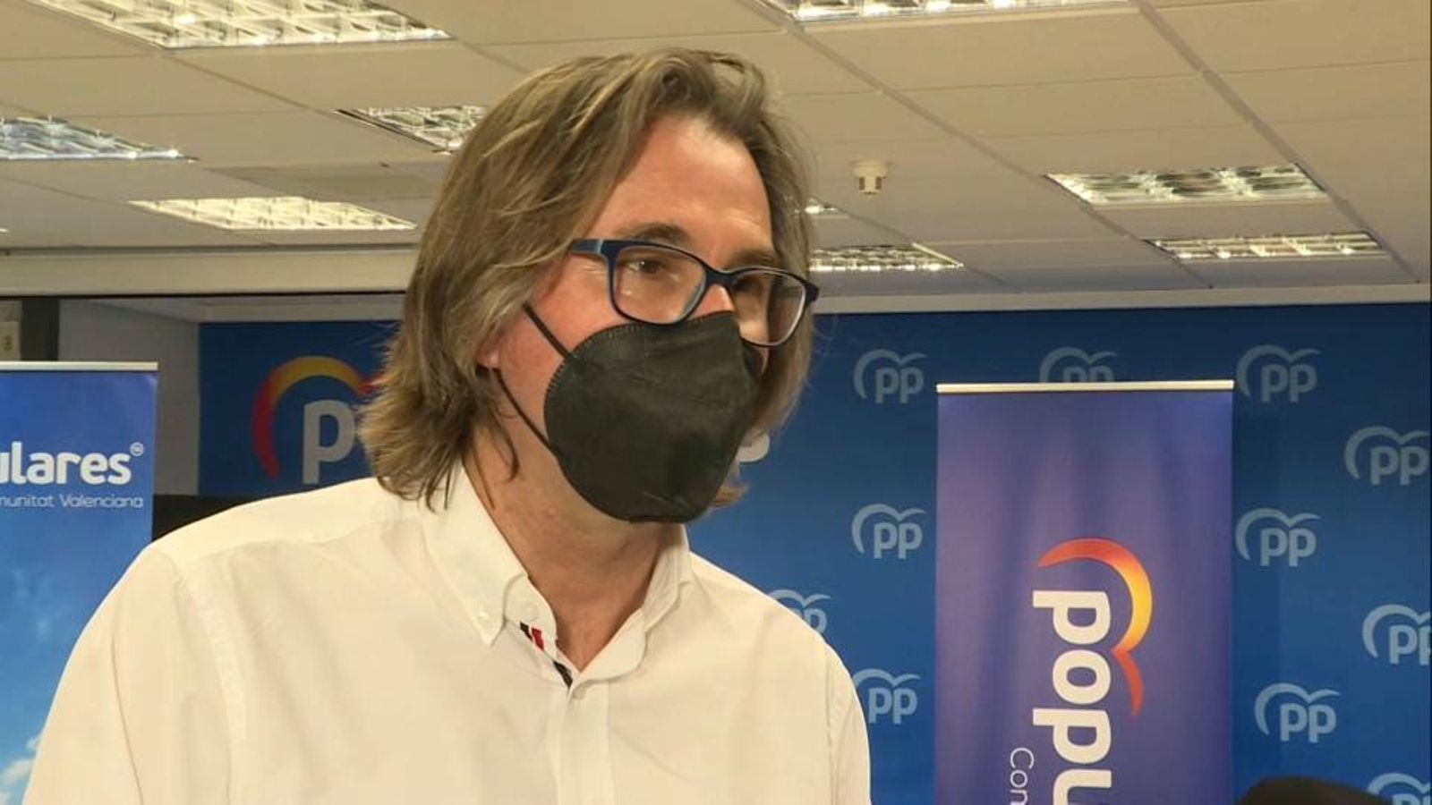 José Vicente Anaya, durant l'entrevista per A La Ventura