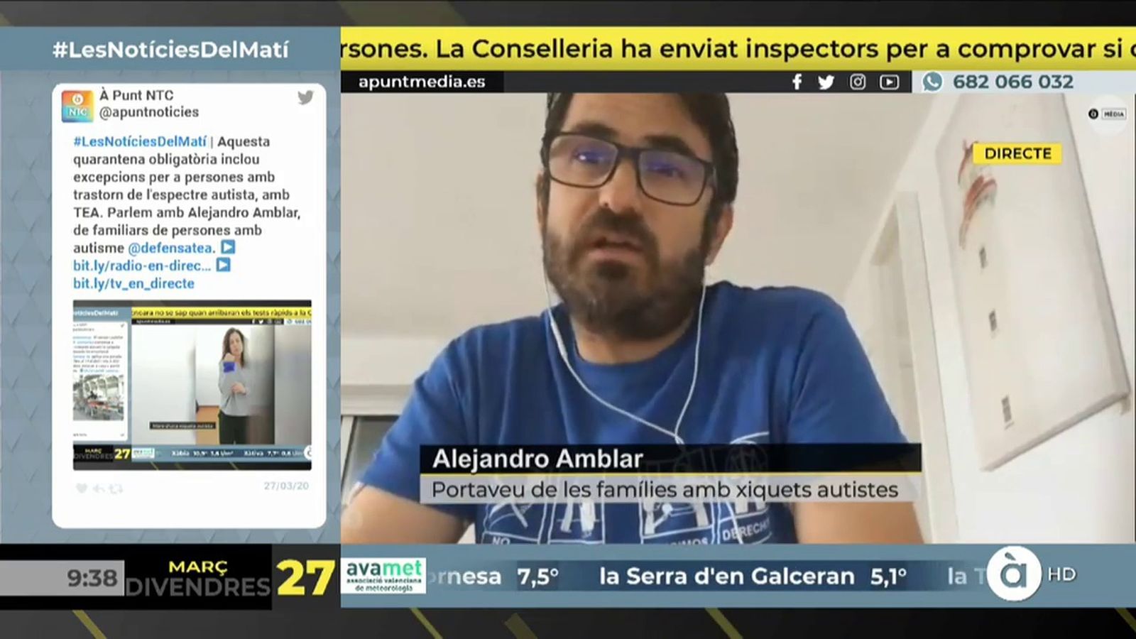 27.03.2020 | NM Entrevista a Alejandro Amblar