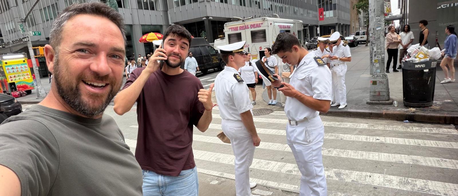Lluís Cascant, nou reporter de Valencians al món, a Nova York