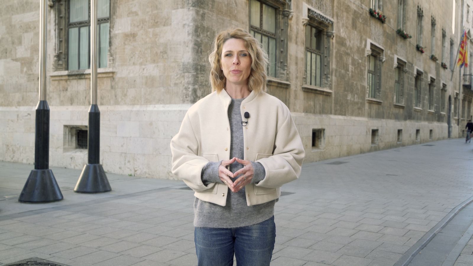 Jose Sáez, presentadora de 'Zoom', el programa dels dilluns en el 'prime time' d'À Punt