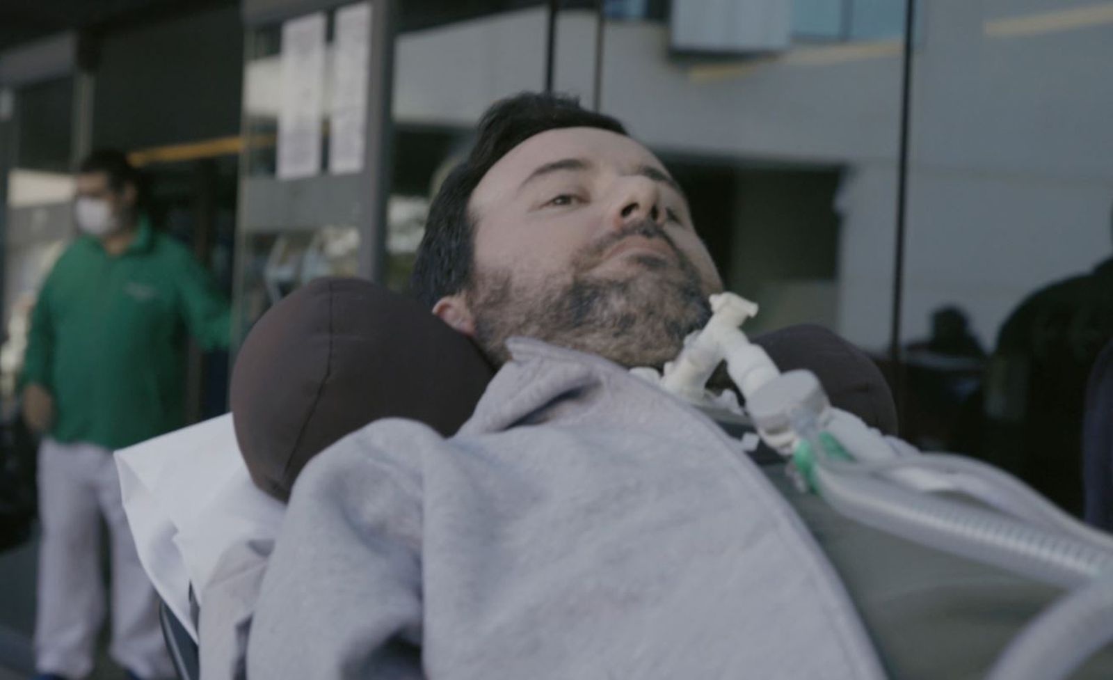 Fran, sempre porta bona cara quan arriba a l'hospital