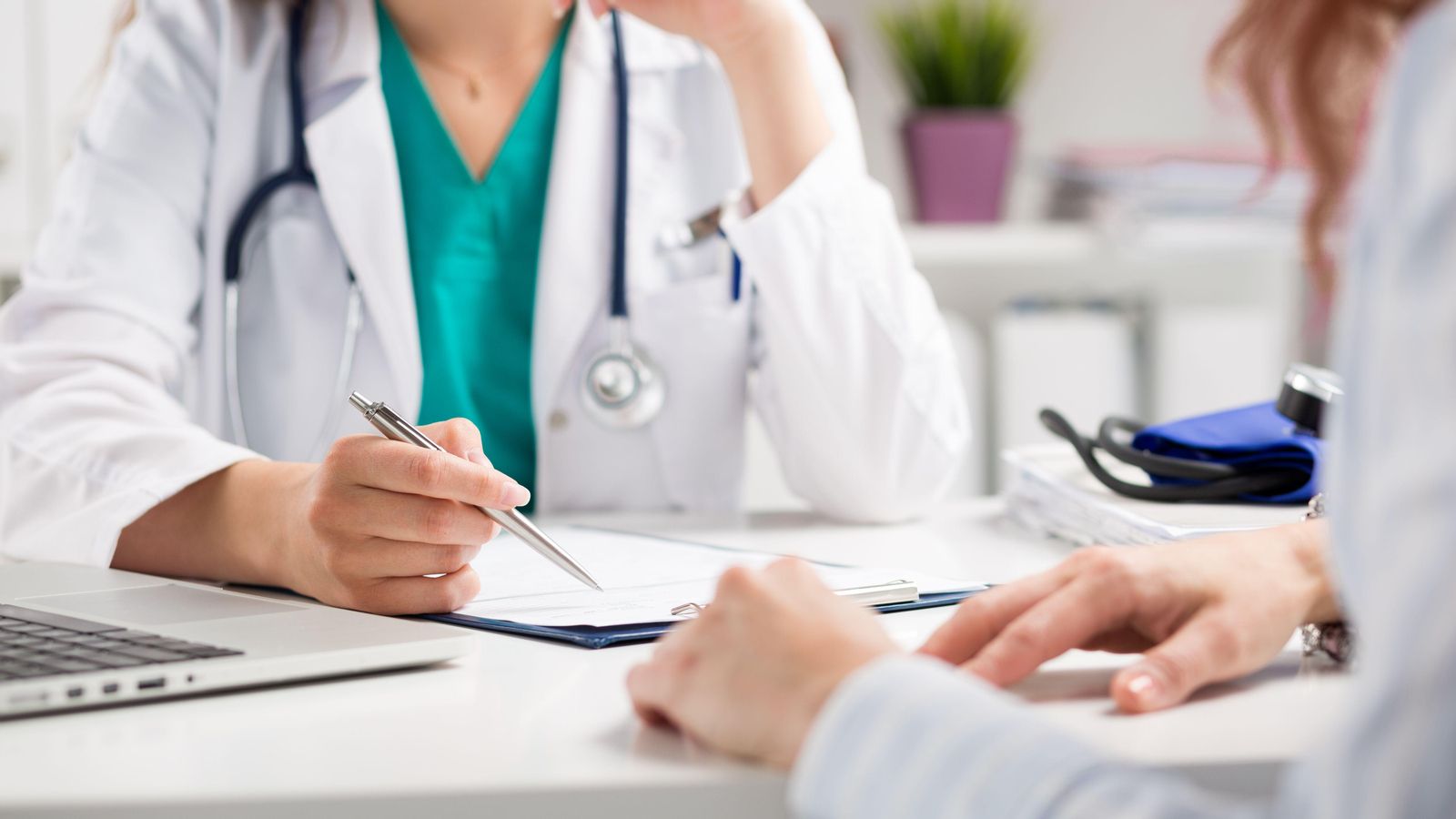 Imatge d'arxiu d'una consulta d'un hospital