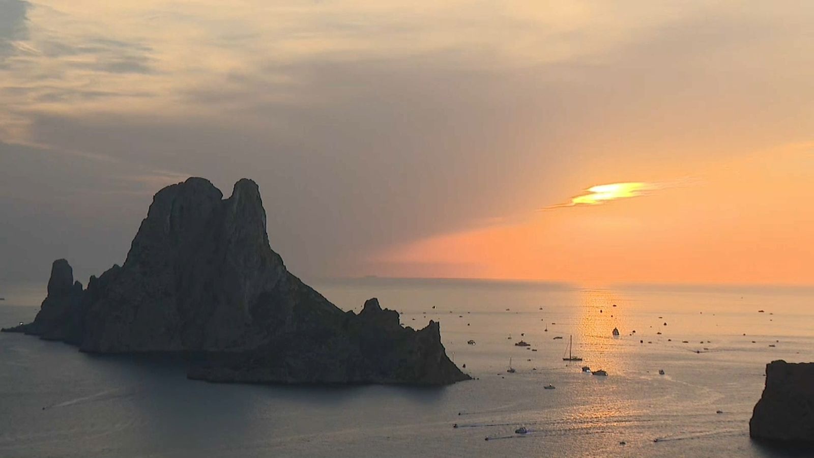 El dia també s'ha fet nit a bona part de la península.