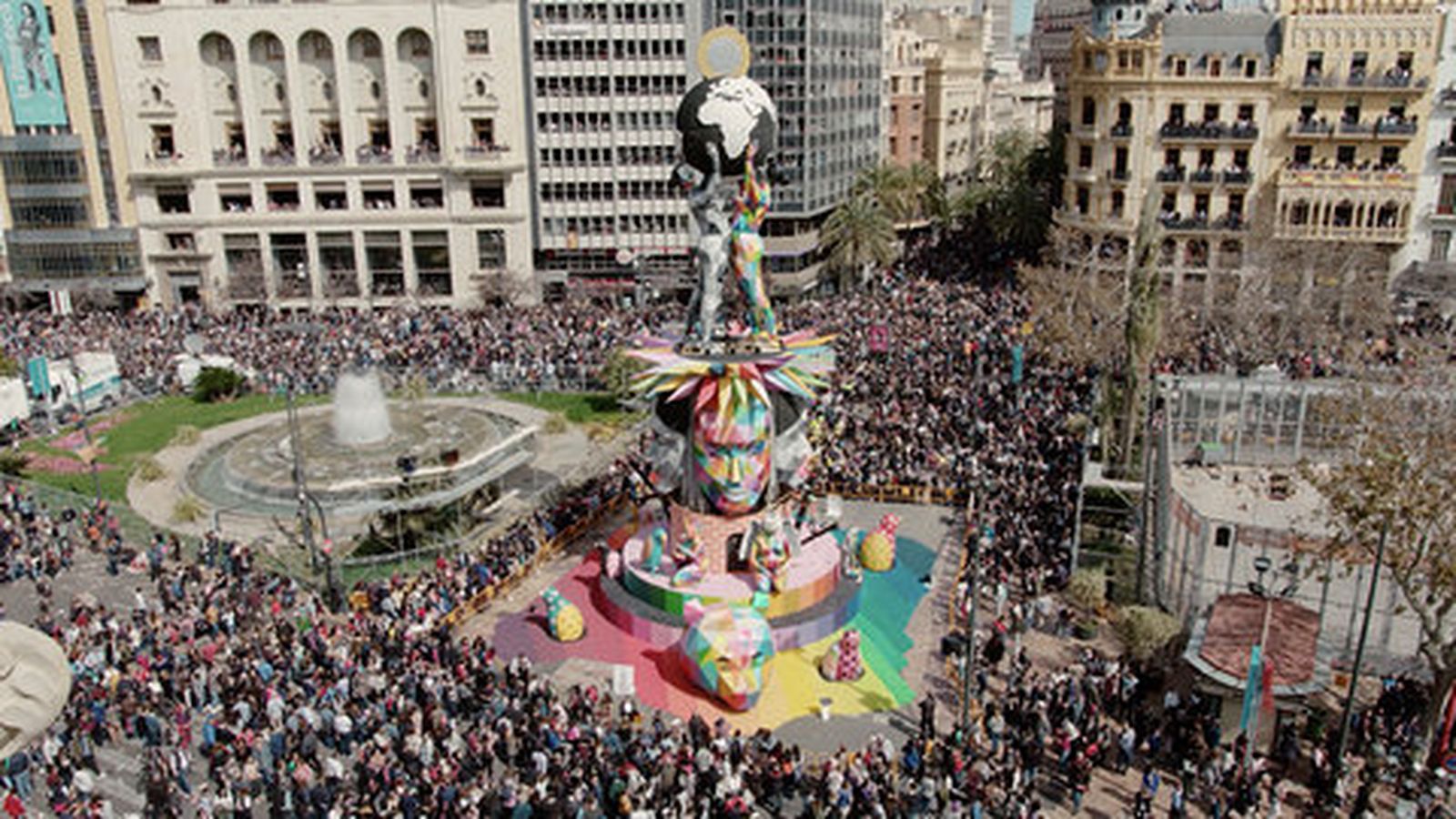 Falla de l'Ajuntament de València 2018