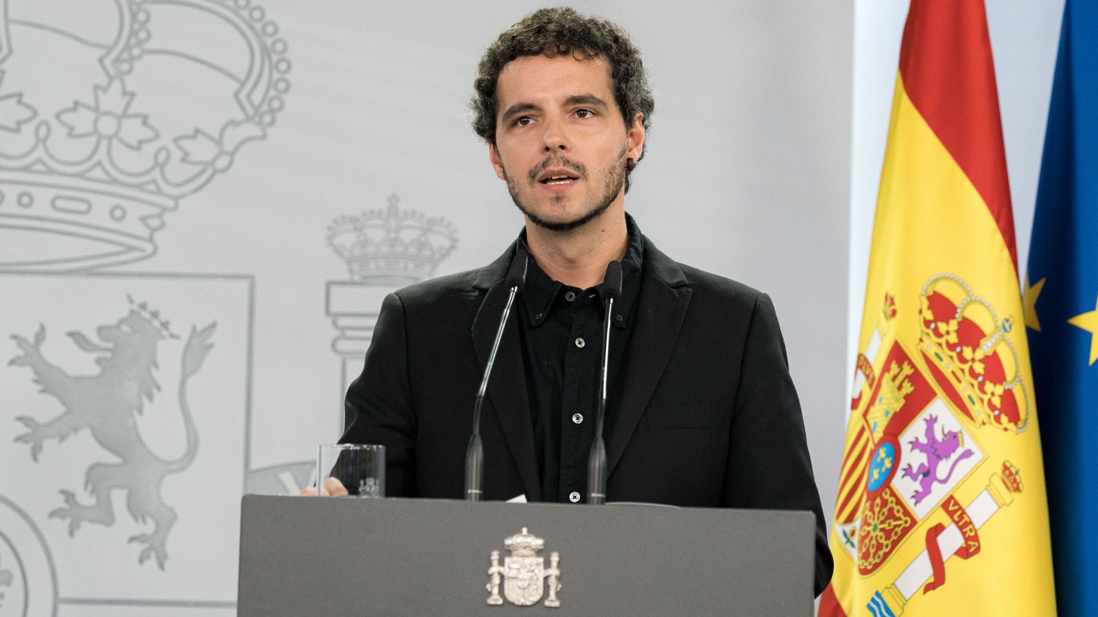 Pedro Gullón, durant la compareixença