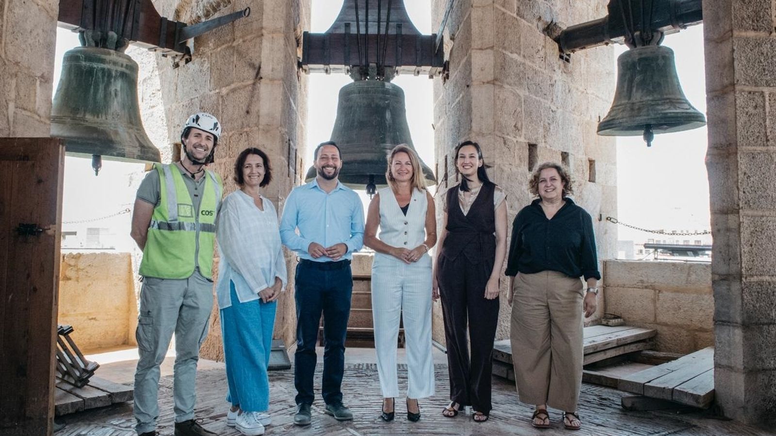El Fadrí de Castelló estrena il·luminació LED en la seua escala interior