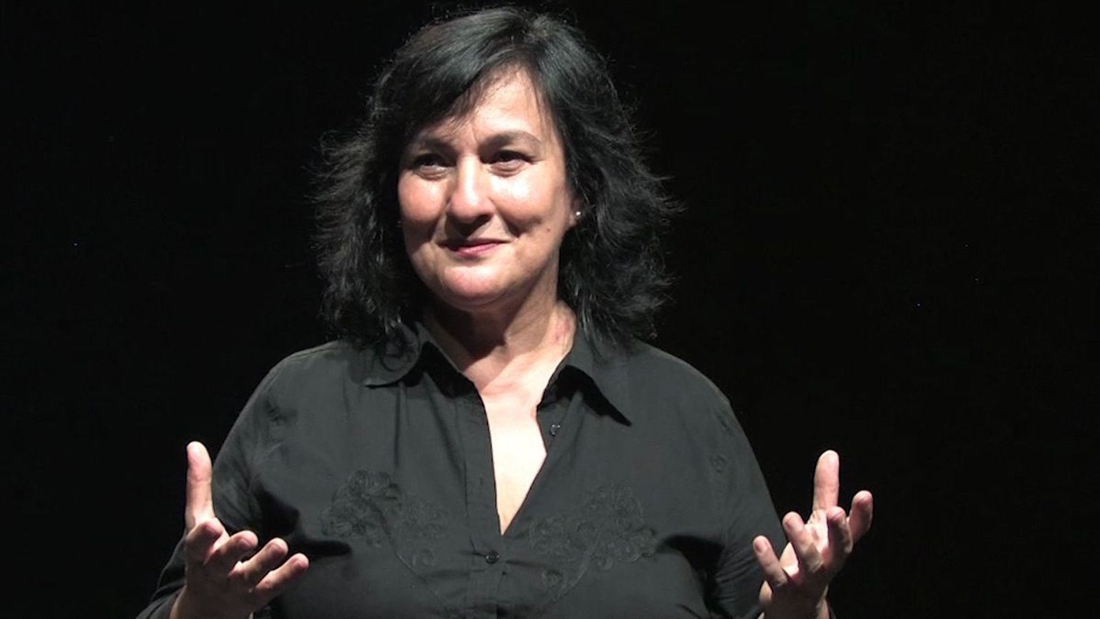 L'actriu Pilar Martínez, que rep este dilluns a la nit el Premi d'honor Narcís 2024