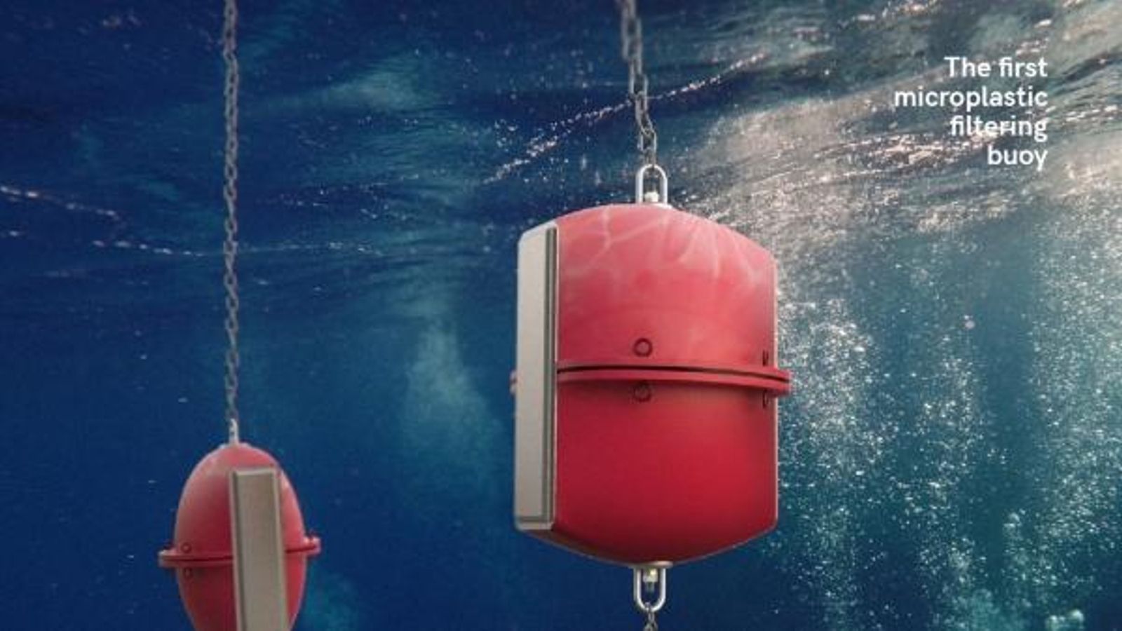 En imatge, el prototip de la boia premiat per la Fundació James Dyson